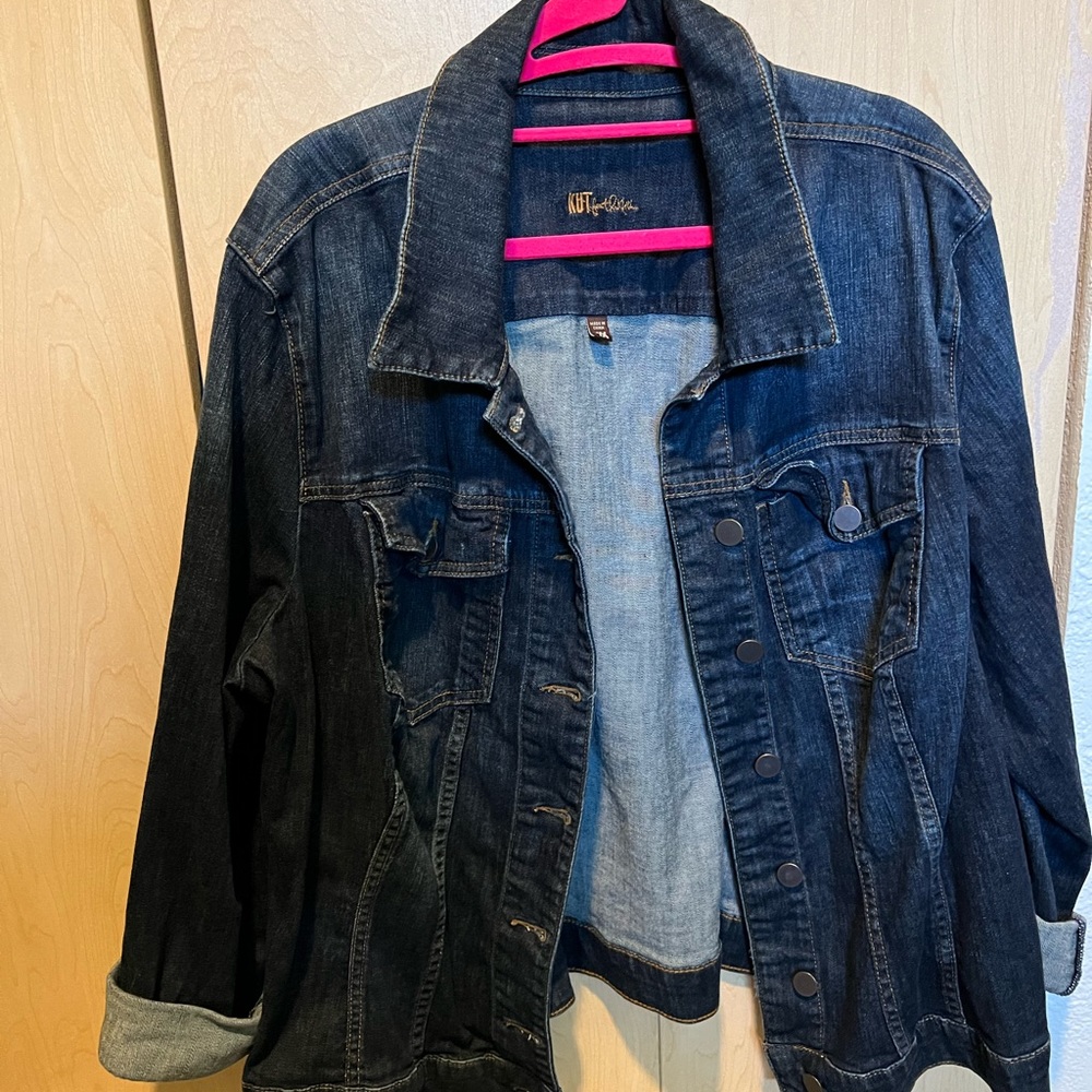 Kut from the Kloth denim jacket 1x